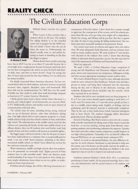 CIVILIAN ED CORPS CIVILIAN ED CORPS