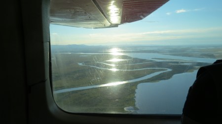 Noatak Delta in the morning.