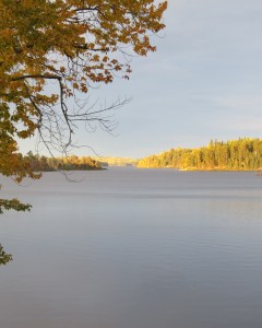 Sunset from the campsite, looking east.