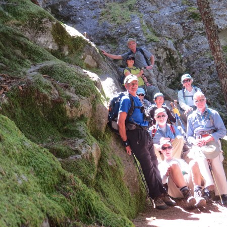 Obsidians at Rooster Rock. I am sitting, front row.